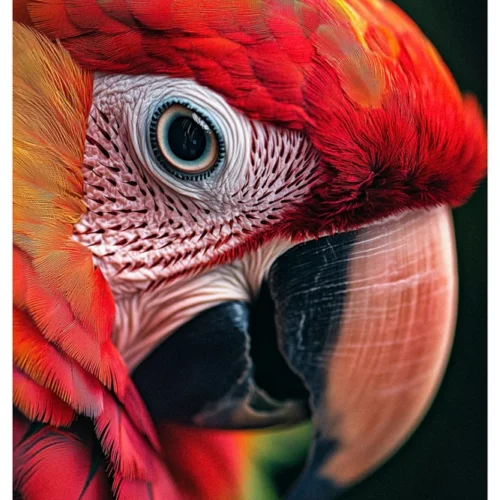 Animal Eye Collection No. 06 - The Red Parrot
