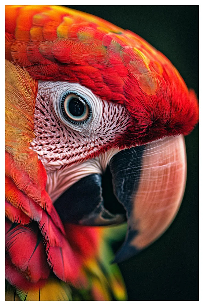 Animal Eye Collection No. 06 - The Red Parrot