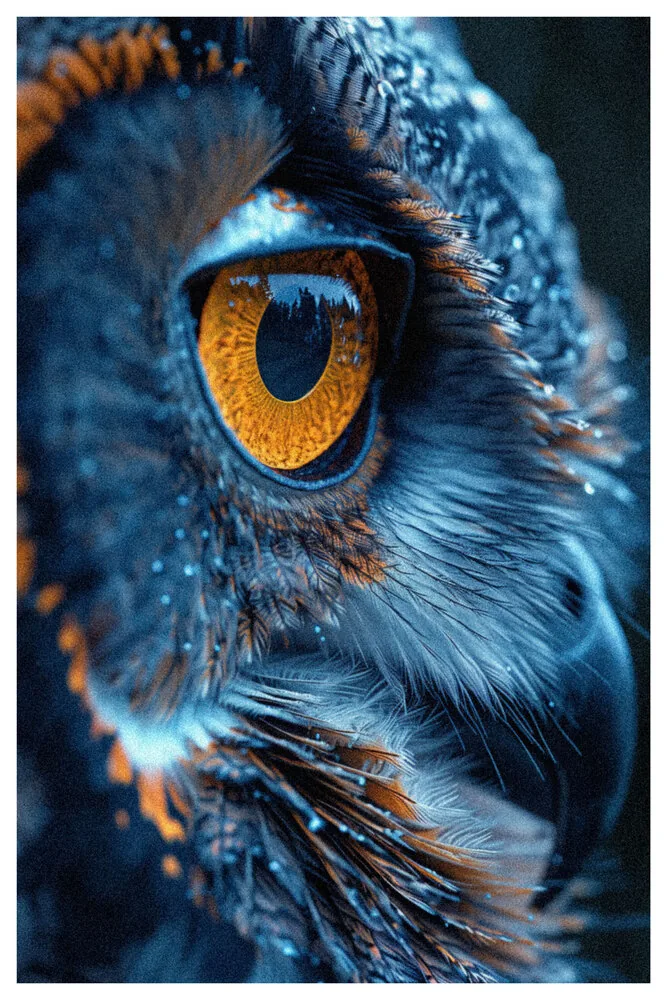 Animal Eye Collection No.18 - Bubo Aureus Animal Eye Collection No.18 - Bubo Aureus