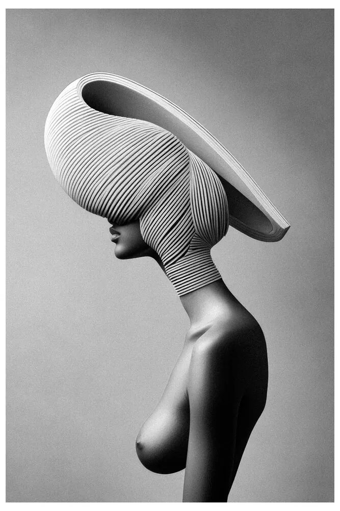 Black Illusions No.14 - Abstract Allure -