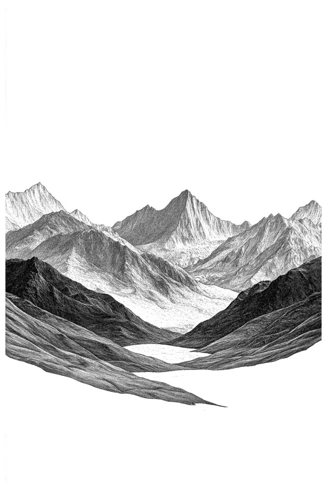 Black Nature No.32 - White Dominance