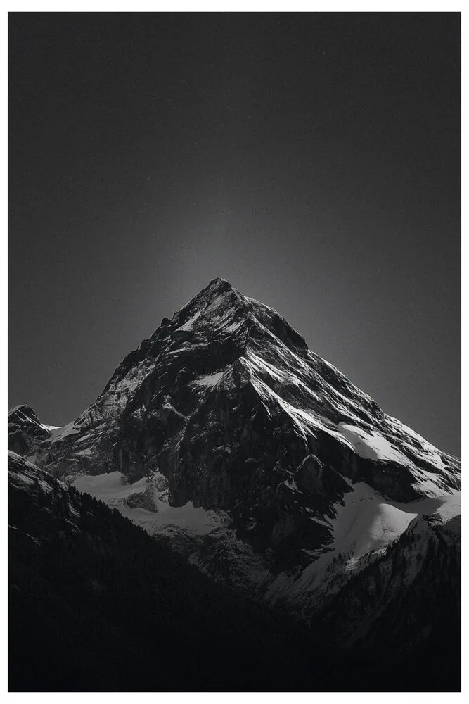 Black Nature No.33 - In Moon Light