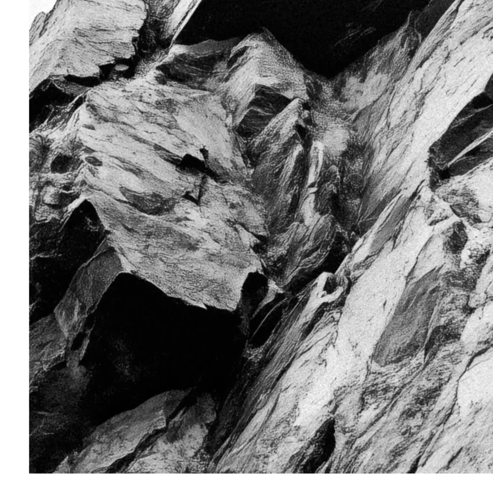 Black Nature No.35 - Kara Taş