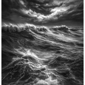 Black Nature No.36 - Perfect Storm