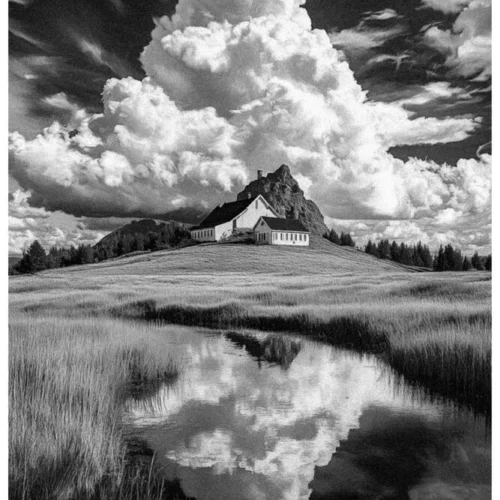 Black Nature No.37 - White Storm