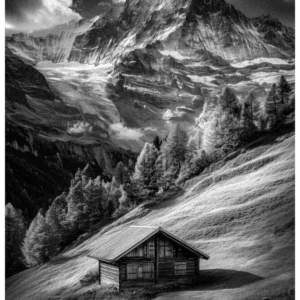 Black Nature No.40 - Forgotten In Clouds