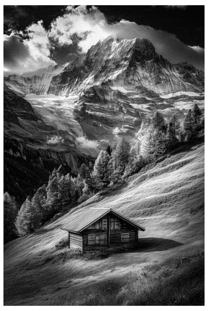 Black Nature No.40 - Forgotten In Clouds