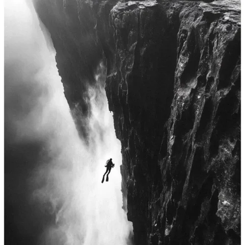 Black Nature No.45 - Monochrome Abyss