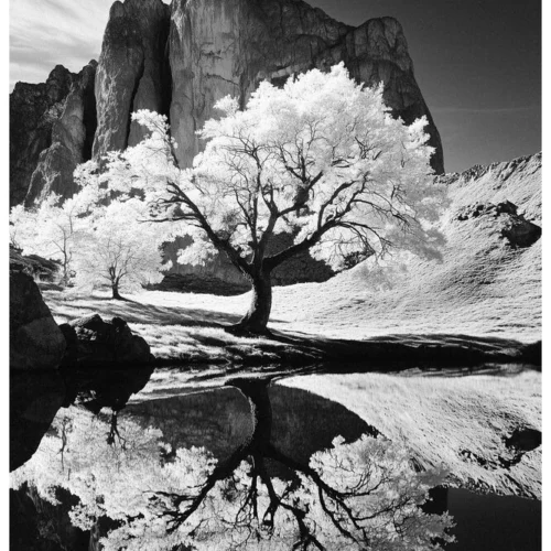 Black Nature No.55 - Tranquil Embrace