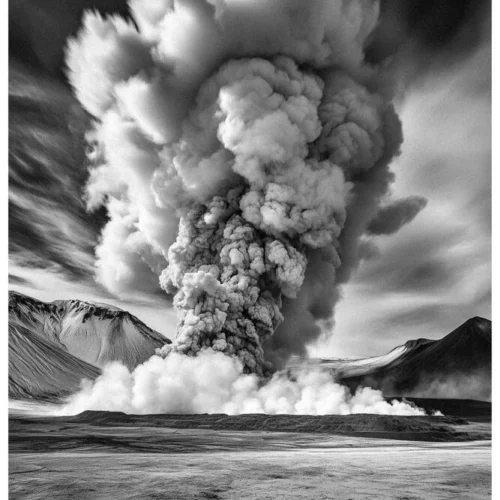 Black Nature No.60 - Phantom Geyser