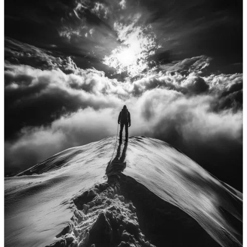 Black Nature No.62 - Ridge of Dreams