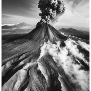 Black Nature No.68 - Beneath Fiery Skies