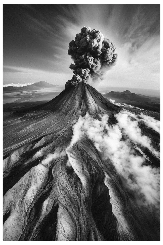 Black Nature No.68 - Beneath Fiery Skies