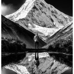 Black Nature No.69 - Frozen Expanse