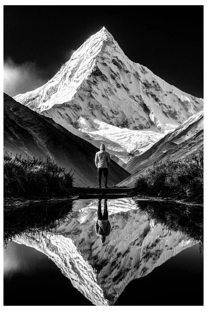 Black Nature No.69 - Frozen Expanse