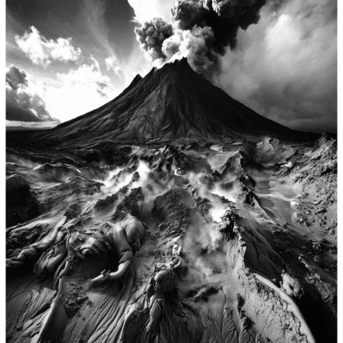 Black Nature No.76 - Breathing Earth Pulse