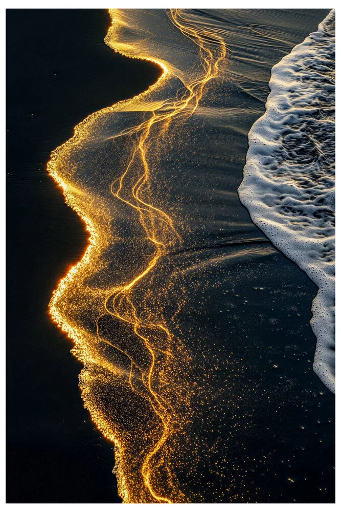 Black Nature No.80 - Golden Sand