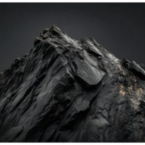 Black Nature No.84 - Golden Veins