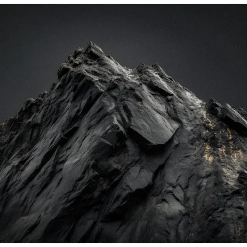 Black Nature No.84 - Golden Veins