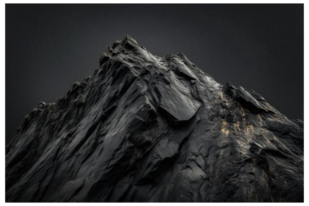 Black Nature No.84 - Golden Veins