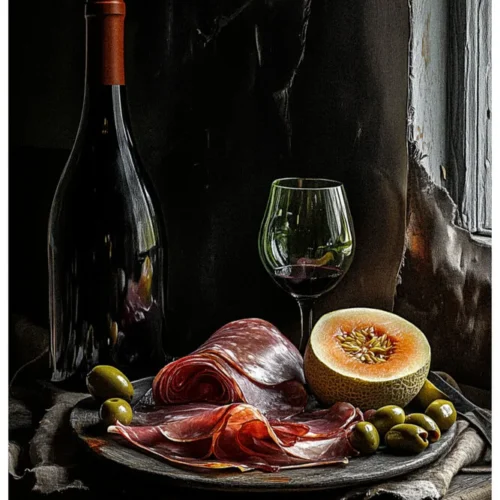 Food Fair No.03 - Spanish Jamón y Melón