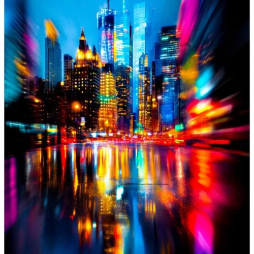 Night Lights No.04 - Skyline Mirage