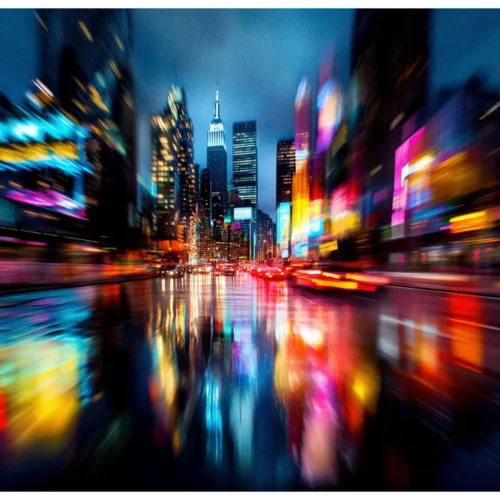 Night Lights No.05 - Metropolis Night Symphony