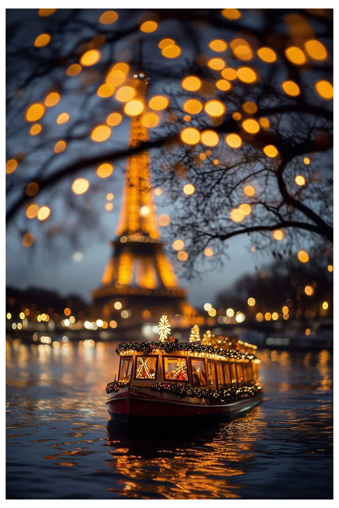 Night Lights No.09 - Parisian Night Glow