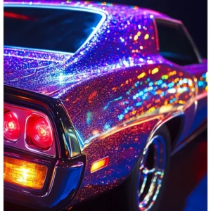 Vibrant Colors No.04 - Rose Glitter Of 70's