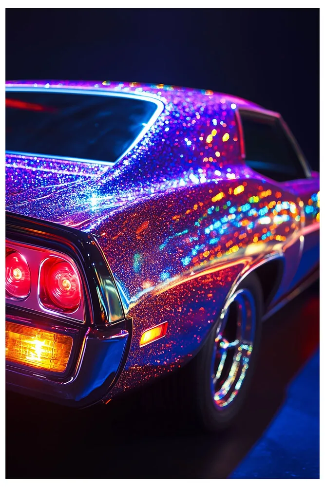 Vibrant Colors No.04 - Rose Glitter Of 70's