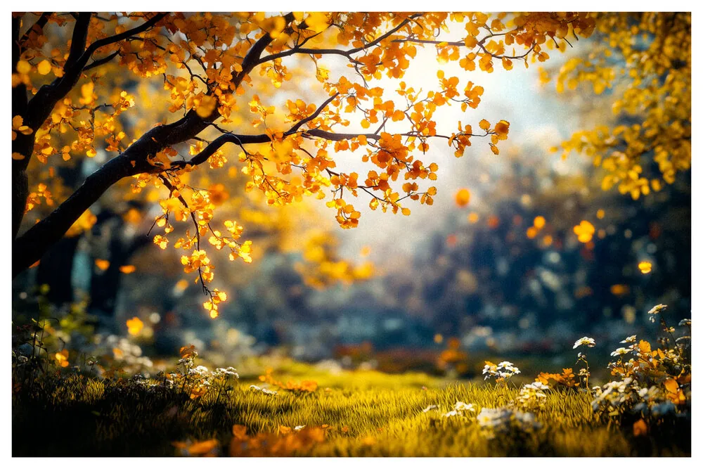Vibrant Colors No.07 - Golden Stillness