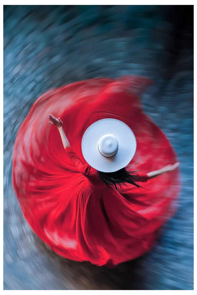 Vibrant Colors No.15 - Ballet on Cobblestones