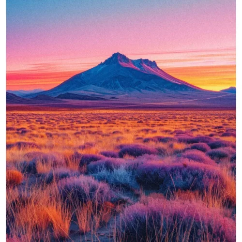 Vibrant Colors No.23 - Mons Purpureus