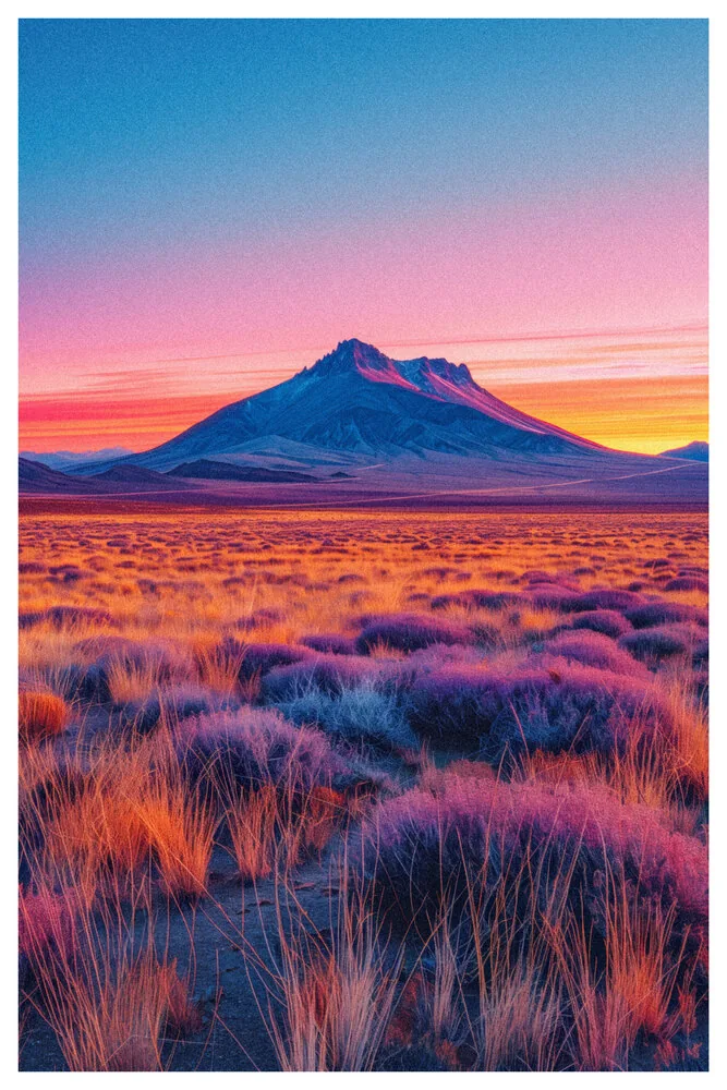 Vibrant Colors No.23 - Mons Purpureus