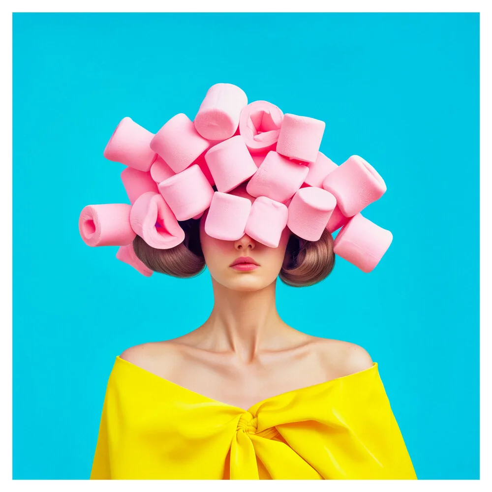 Weird Colors No.01 - "Pink Marshmallow Thoughts