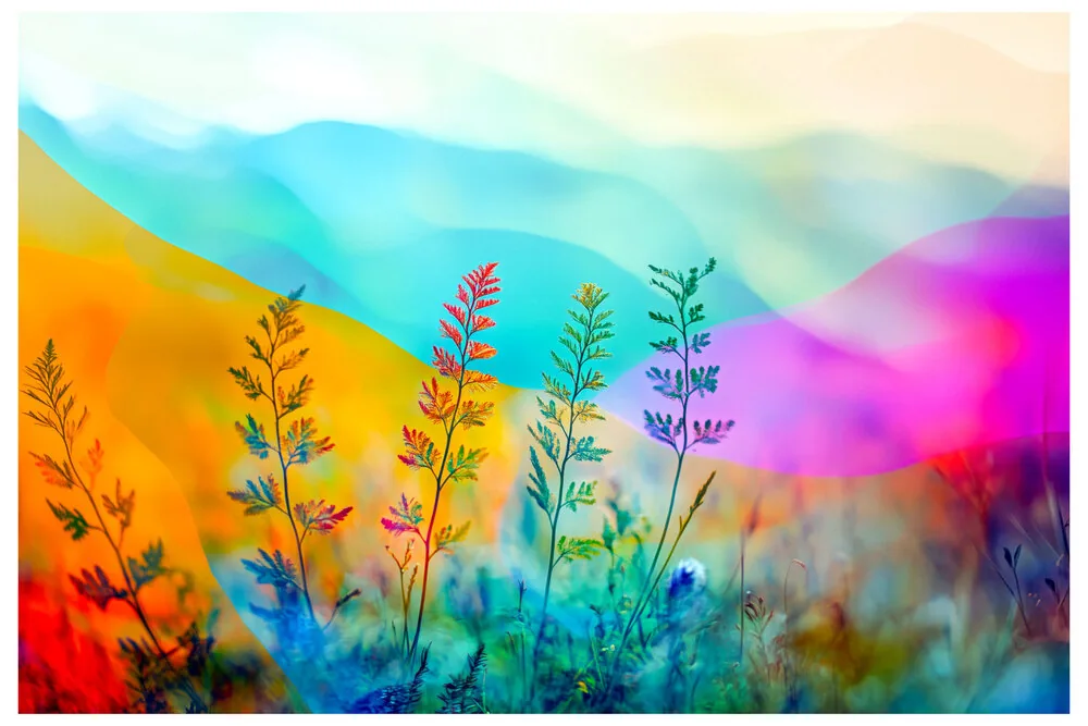Weird Colors No.15 - The Vibrant Dreamscape