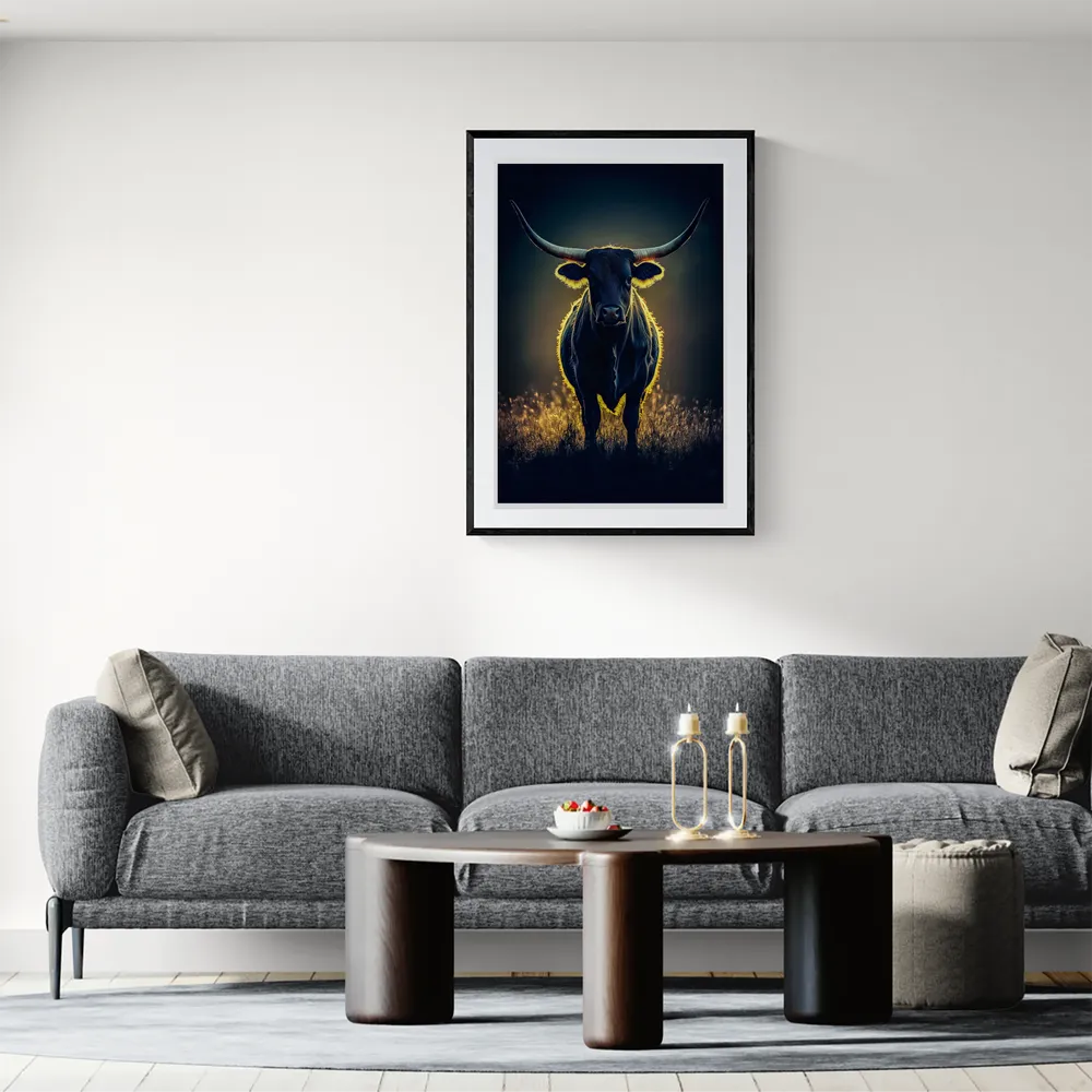 View in Interior MOCKUP — 60 × 90 cm