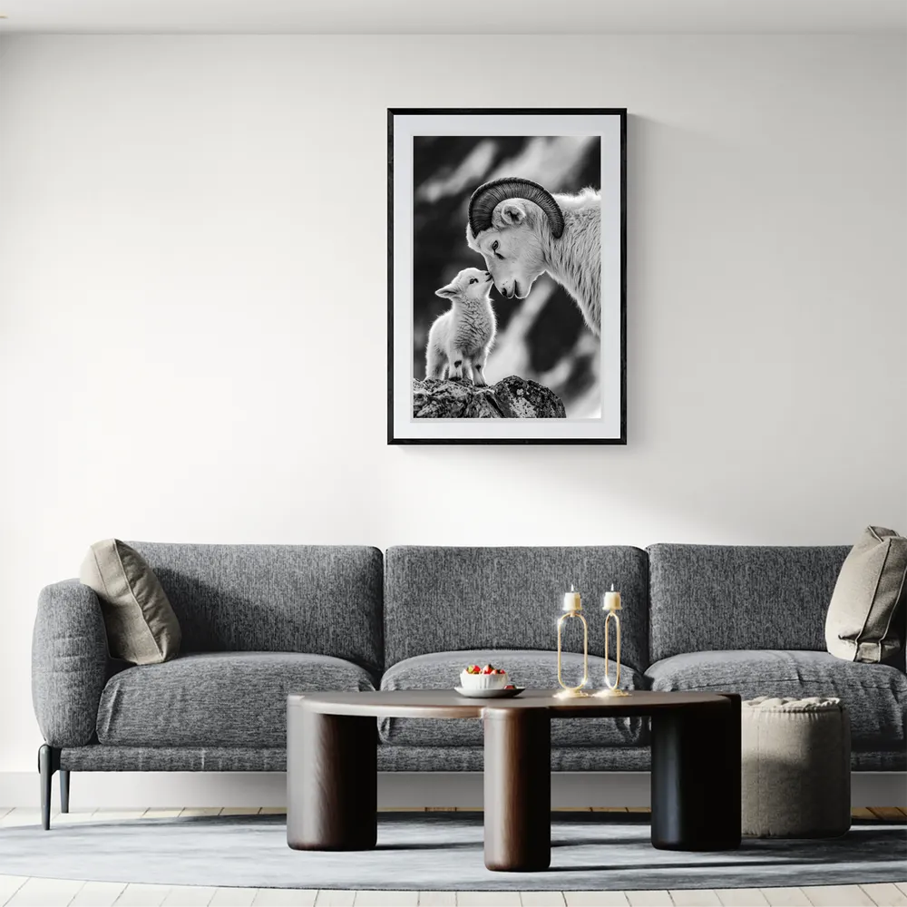View in Interior MOCKUP — 60 × 90 cm