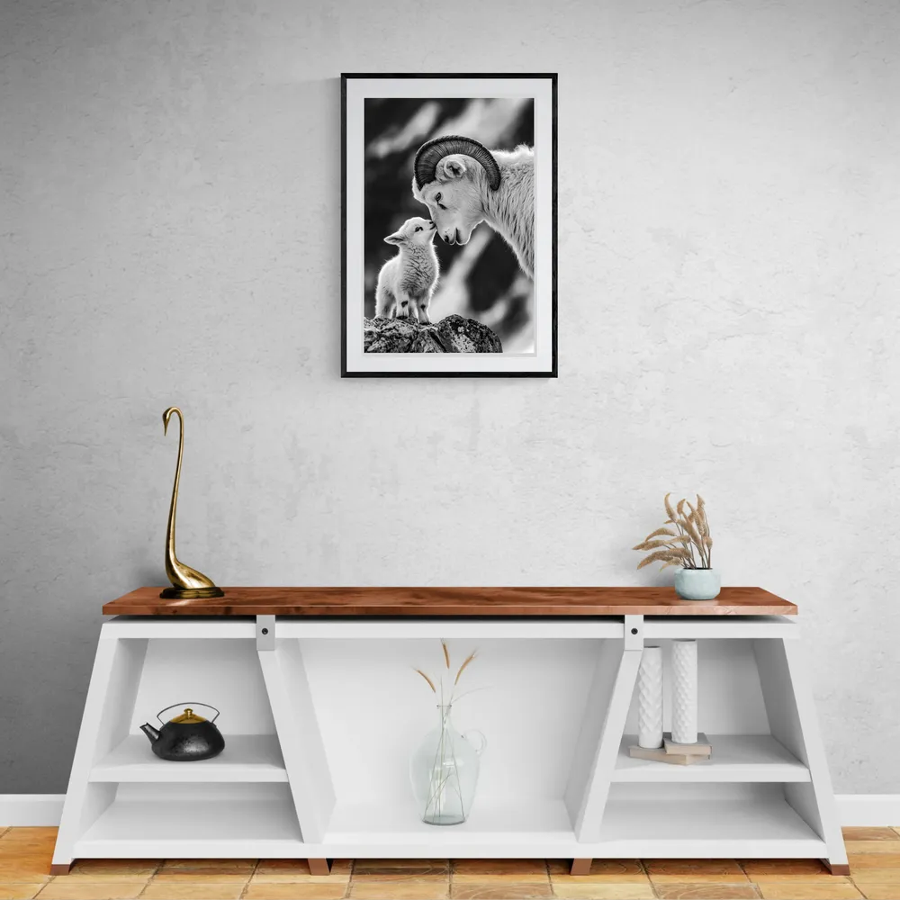 View in Interior MOCKUP — 60 × 90 cm