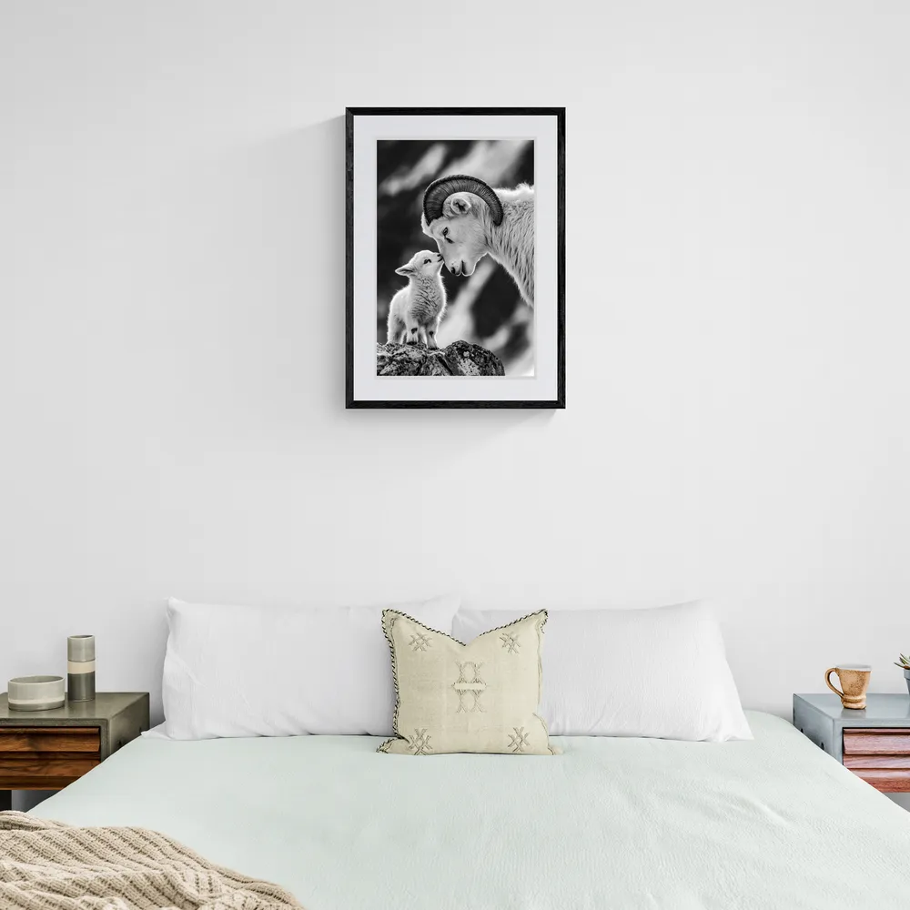 View in Interior MOCKUP — 40 × 60 cm