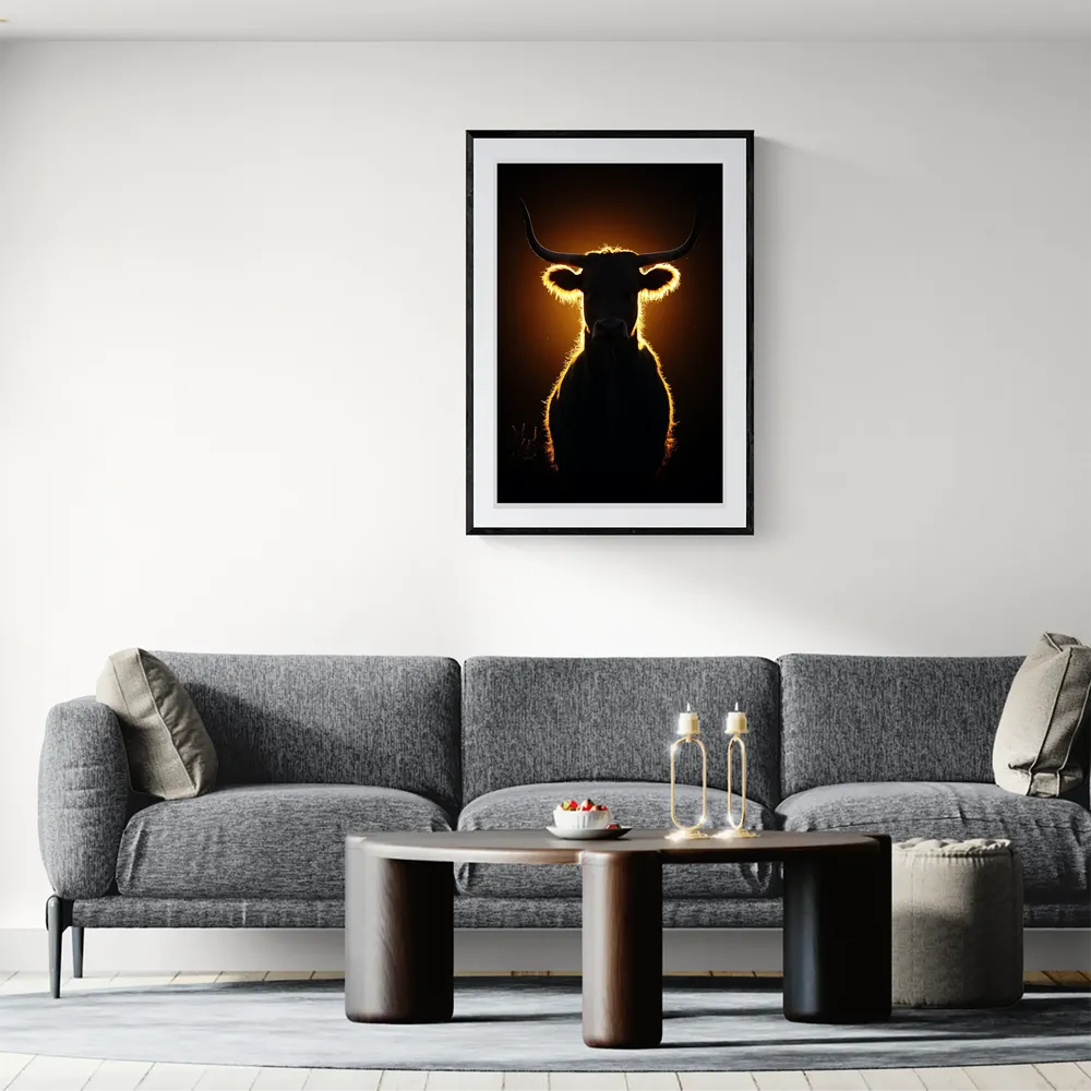 View in Interior MOCKUP — 60 × 90 cm