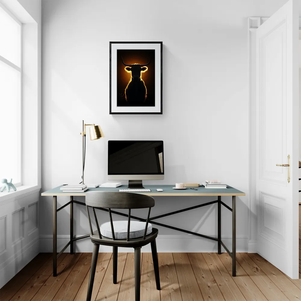 View in Interior MOCKUP — 40 × 60 cm
