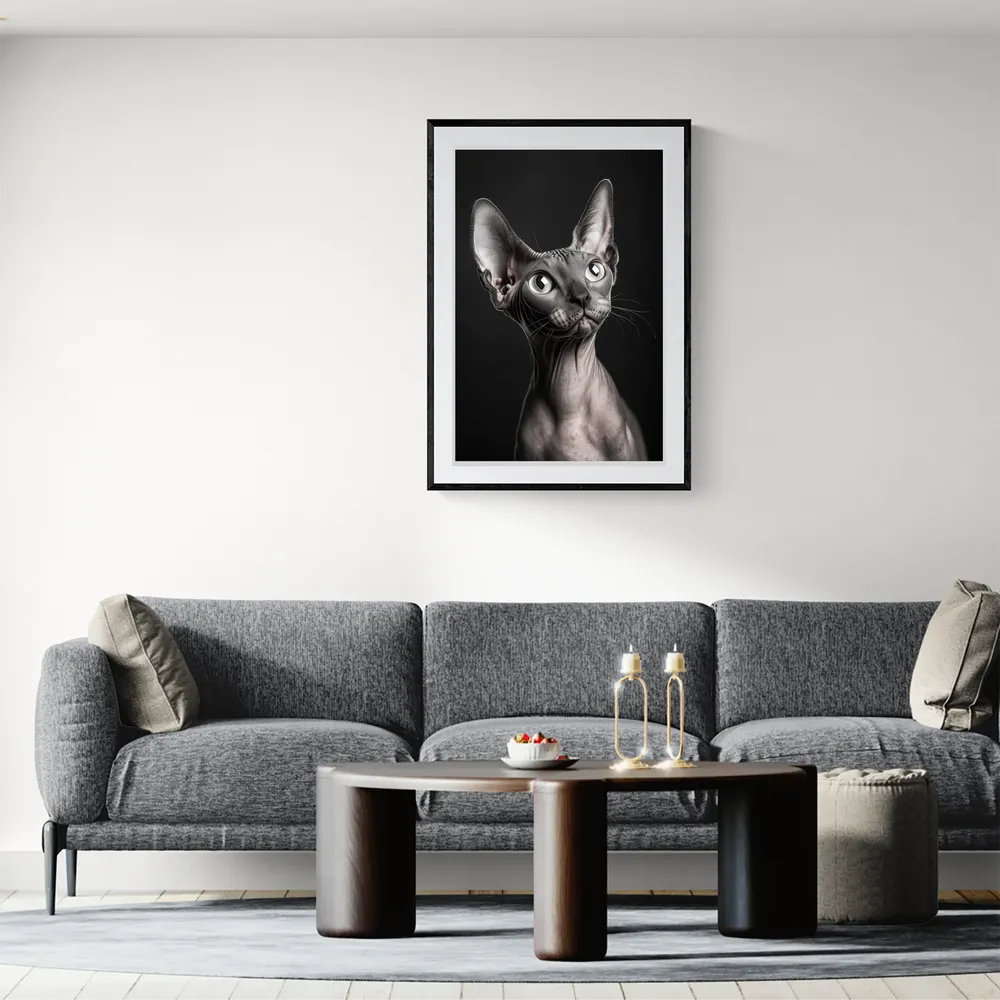 View in Interior MOCKUP — 60 × 90 cm