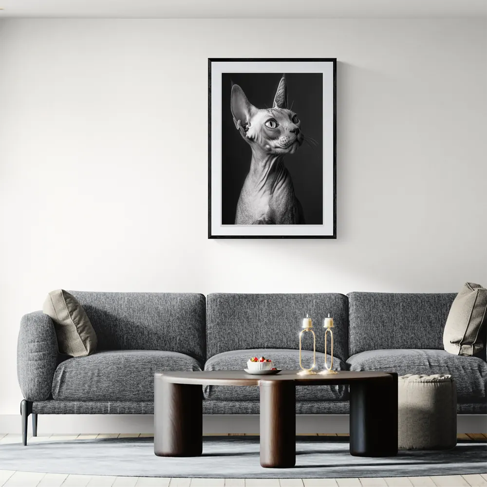 View in Interior MOCKUP — 60 × 90 cm