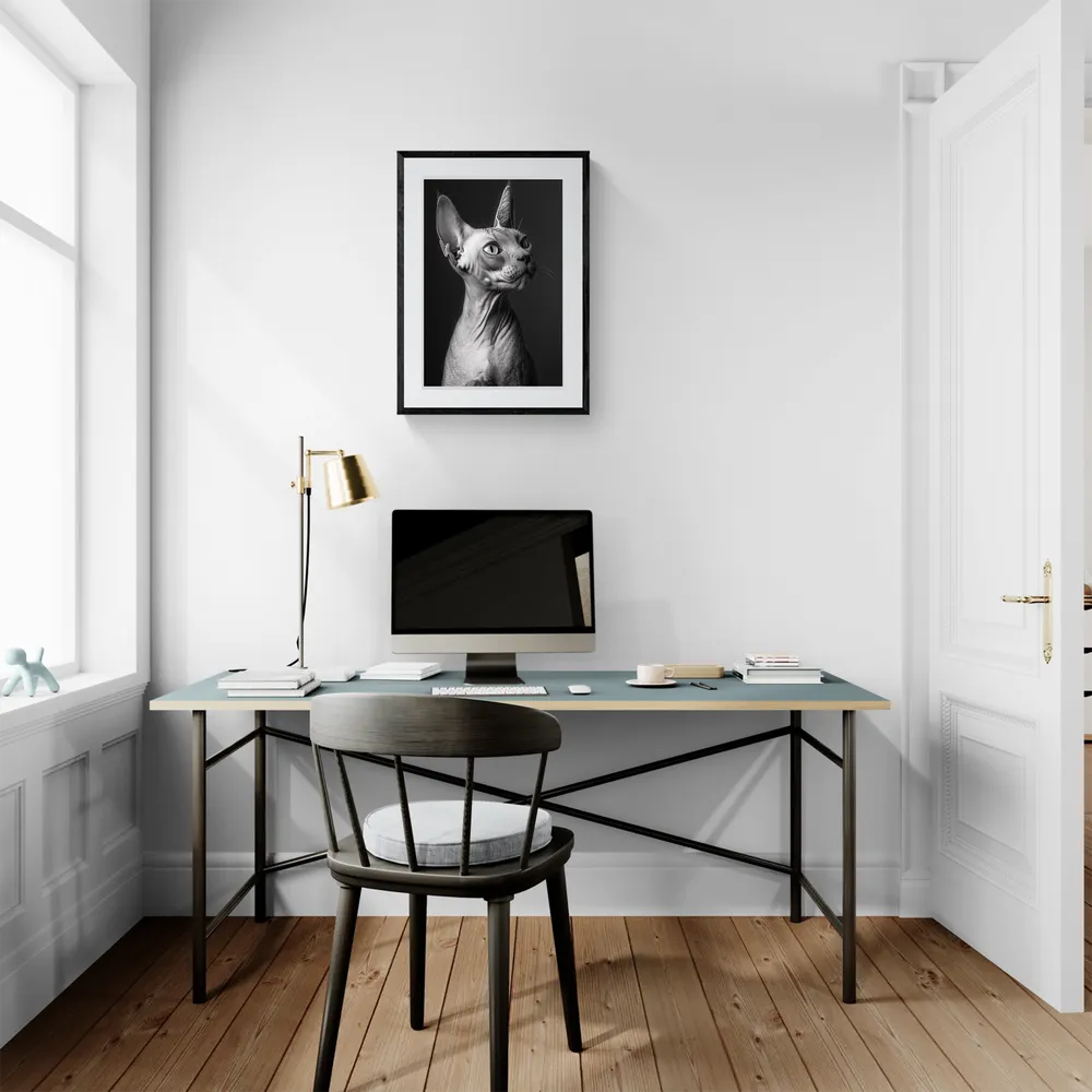 View in Interior MOCKUP — 40 × 60 cm