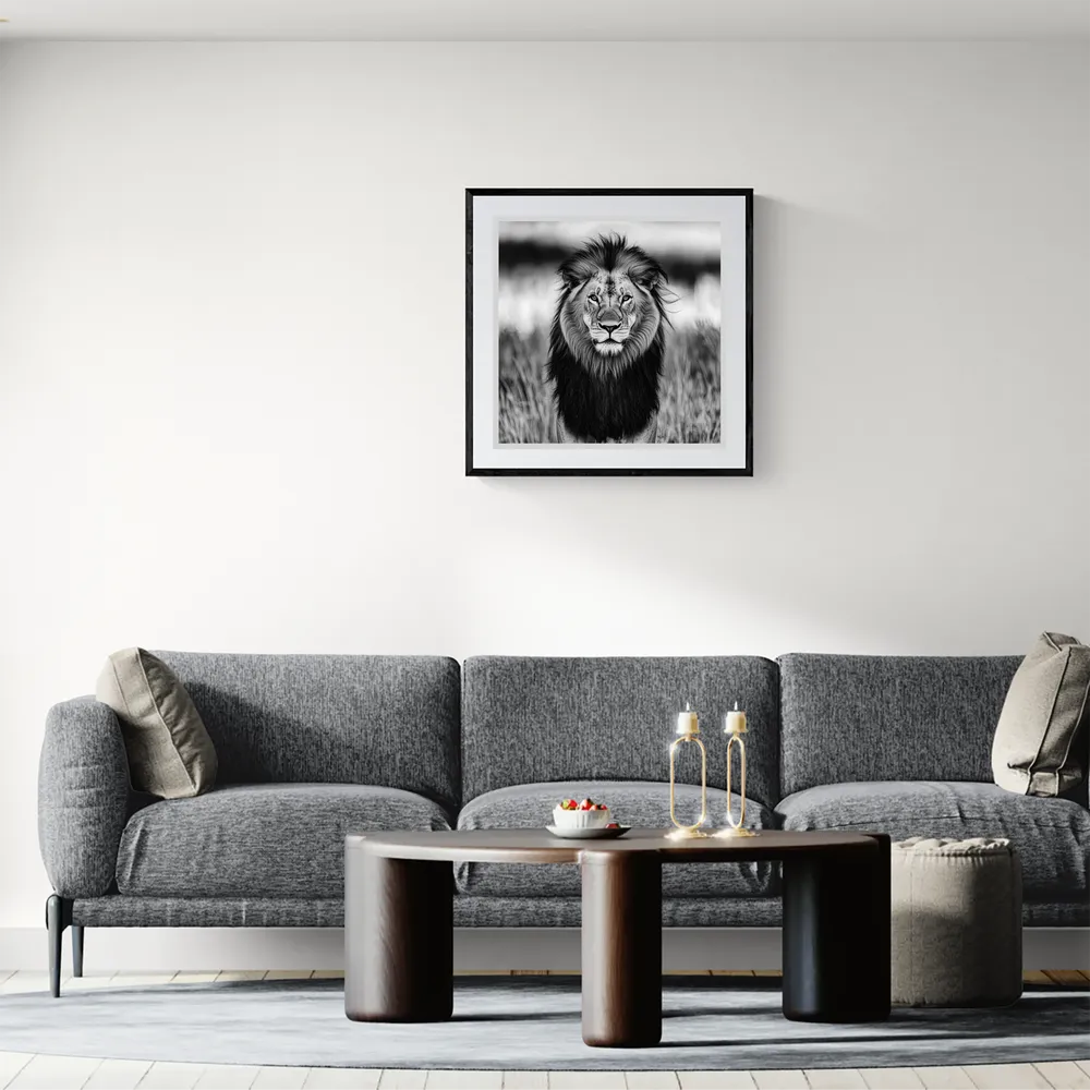 View in Interior MOCKUP — 60 × 60 cm