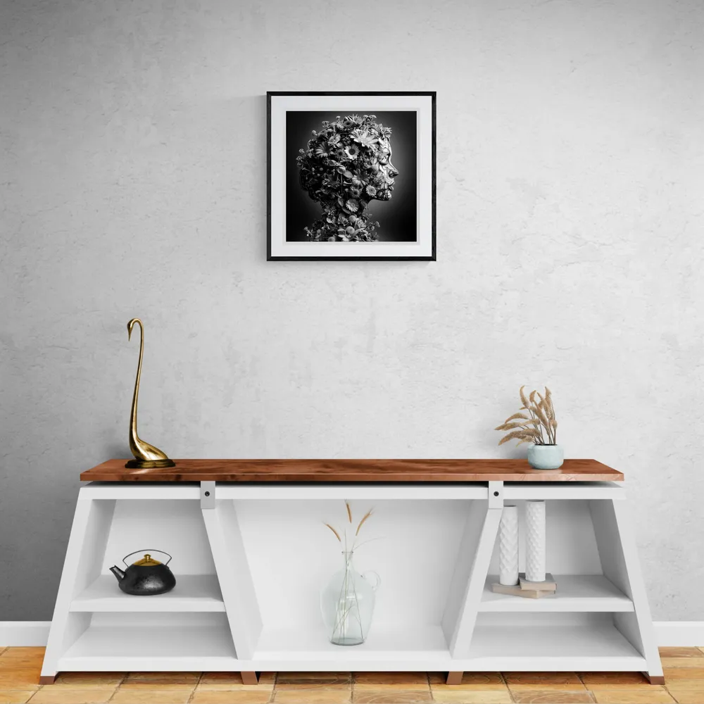 View in Interior MOCKUP — 60 × 60 cm
