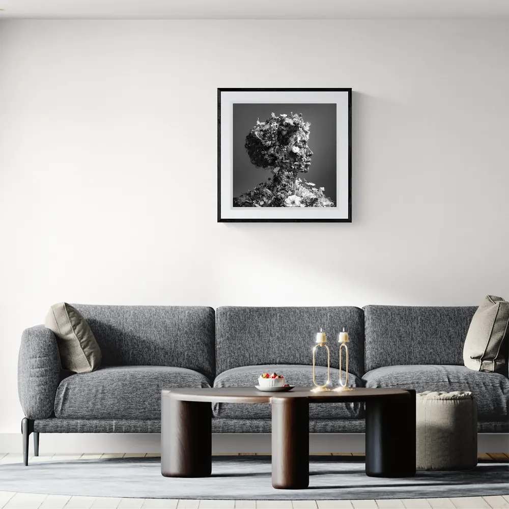 View in Interior MOCKUP — 60 × 60 cm