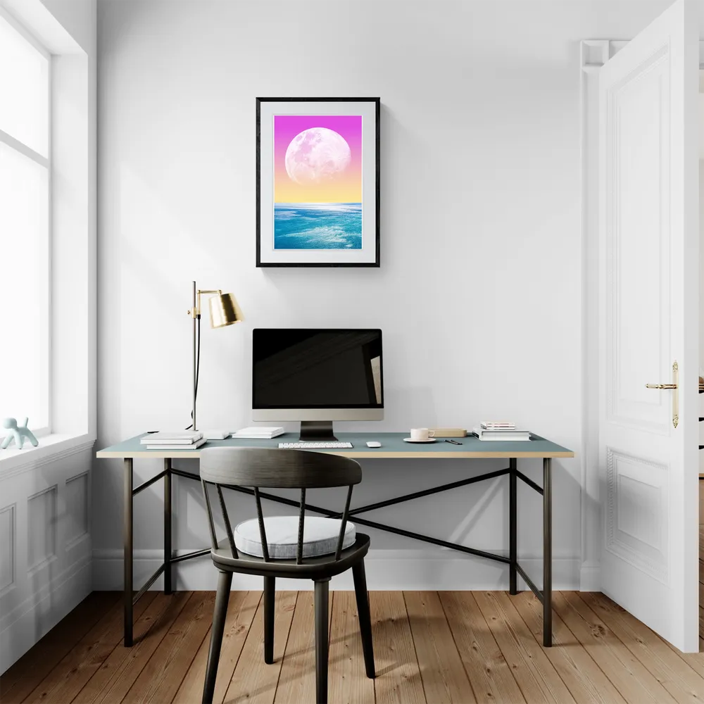 View in Interior MOCKUP — 40 × 60 cm