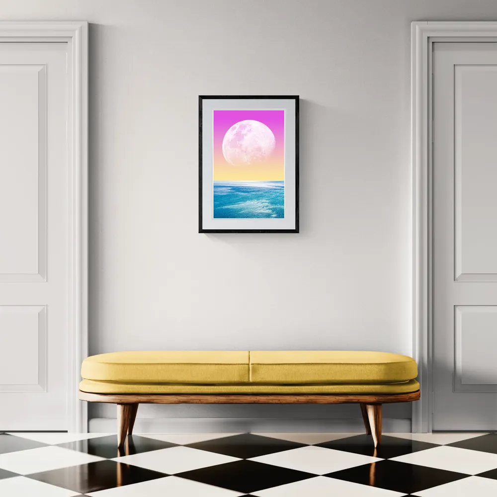 View in Interior MOCKUP — 40 × 60 cm